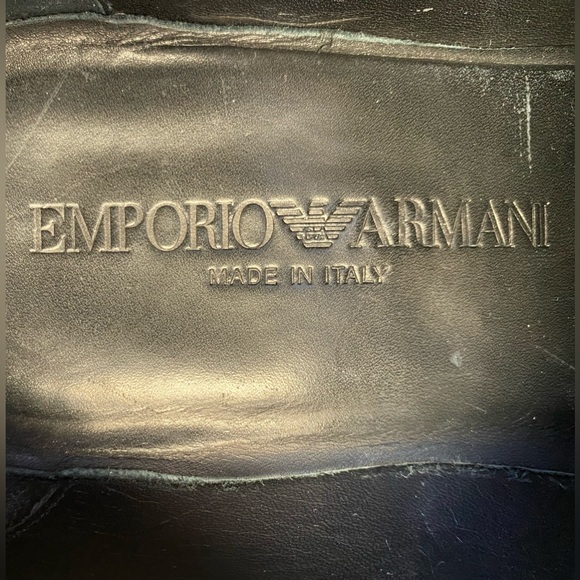 EMPORIO ARMANI - Oxford Shoes Grey - Picture 8 of 9